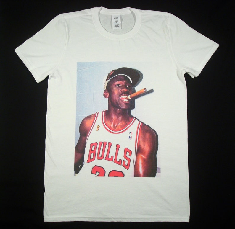 Michael Jordan Championship White Tshirt Sizes Available Etsy