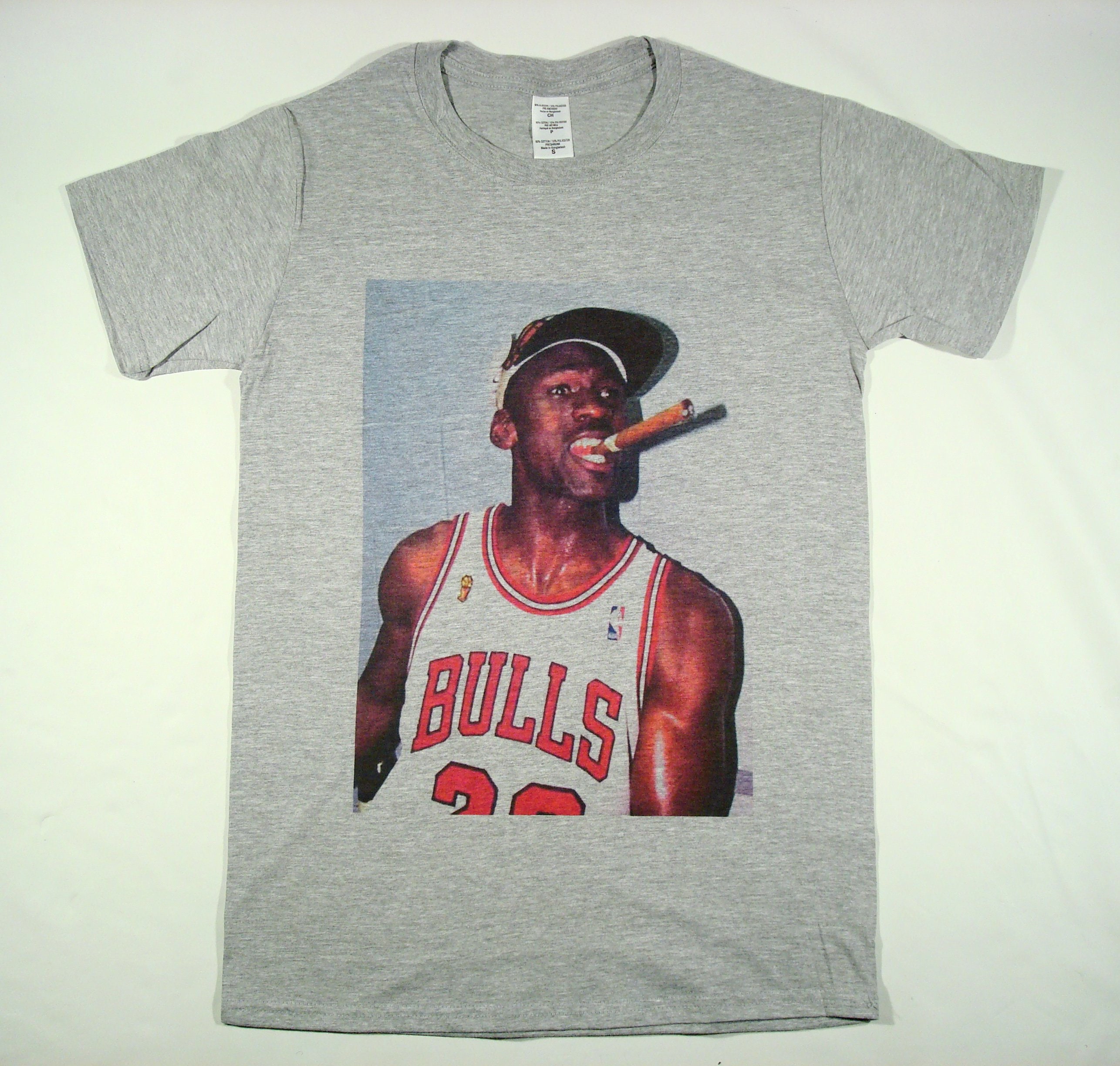 Michael Jordan Championship Grey T 