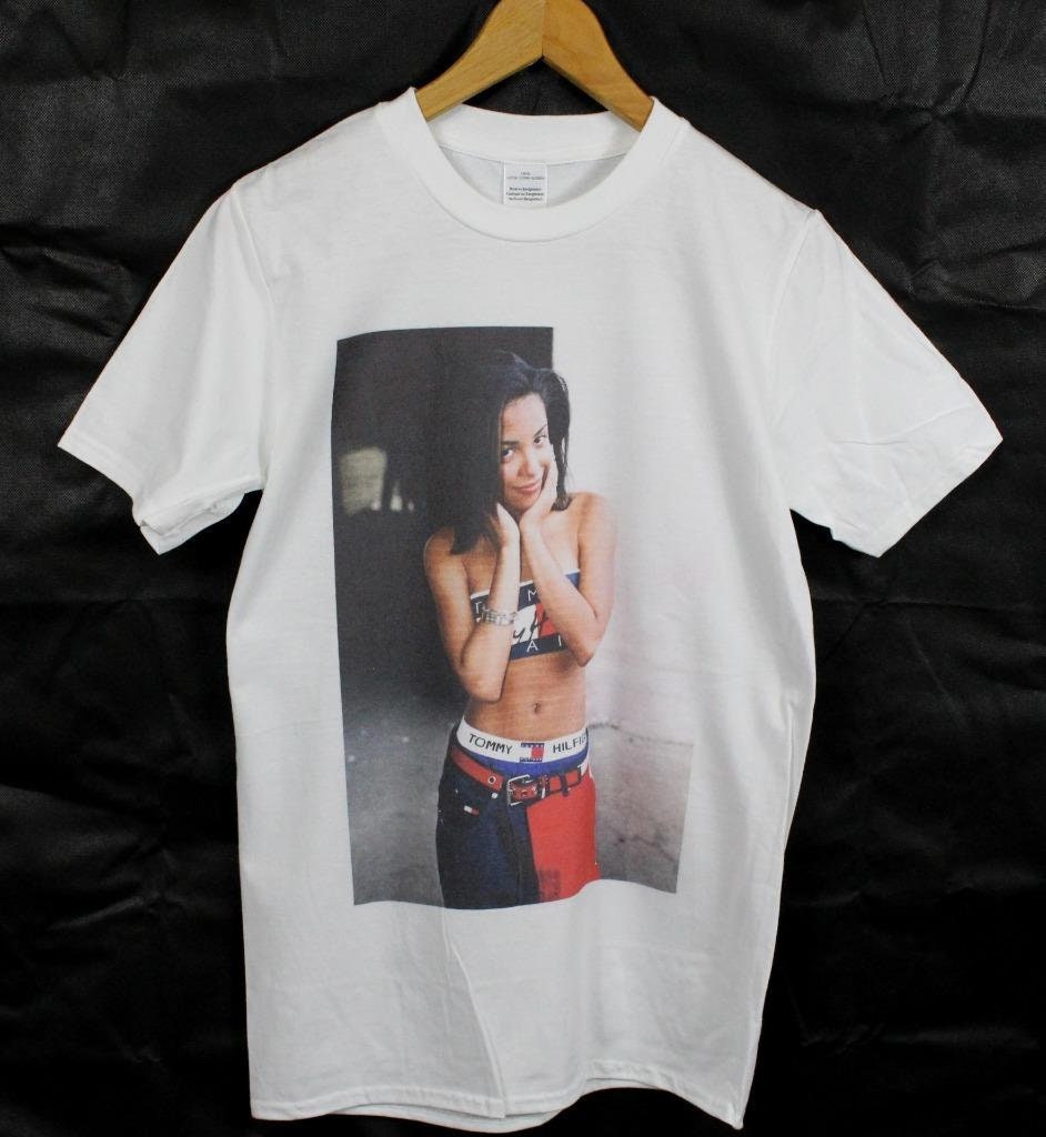 Aaliyah White T-shirt Sizes Available S 