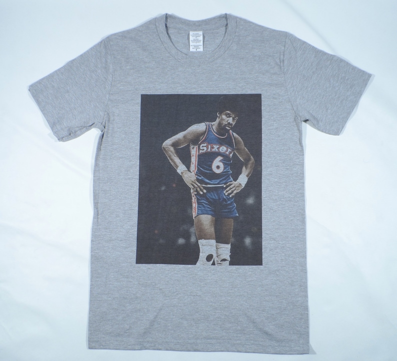 julius erving t shirt