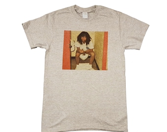 T-shirt gris Rick James dans différentes tailles : S-3XL