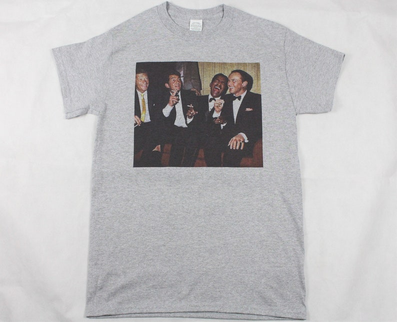 The Rat Pack Grey T-shirt sizes available S-3XL image 1