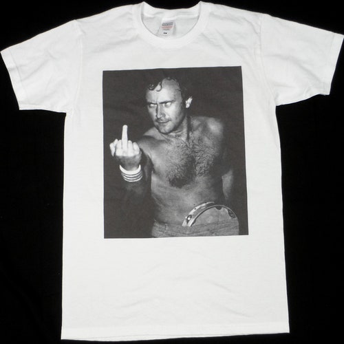Phil Collins White T-shirt Sizes Available S-3XL - Etsy