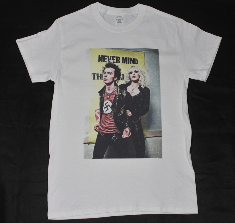 Sid Vicious And Nancy Spungen The Sex Pistols White T Shirt Etsy