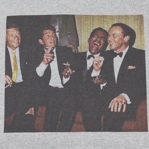 The Rat Pack Grey T-shirt sizes available S-3XL image 2