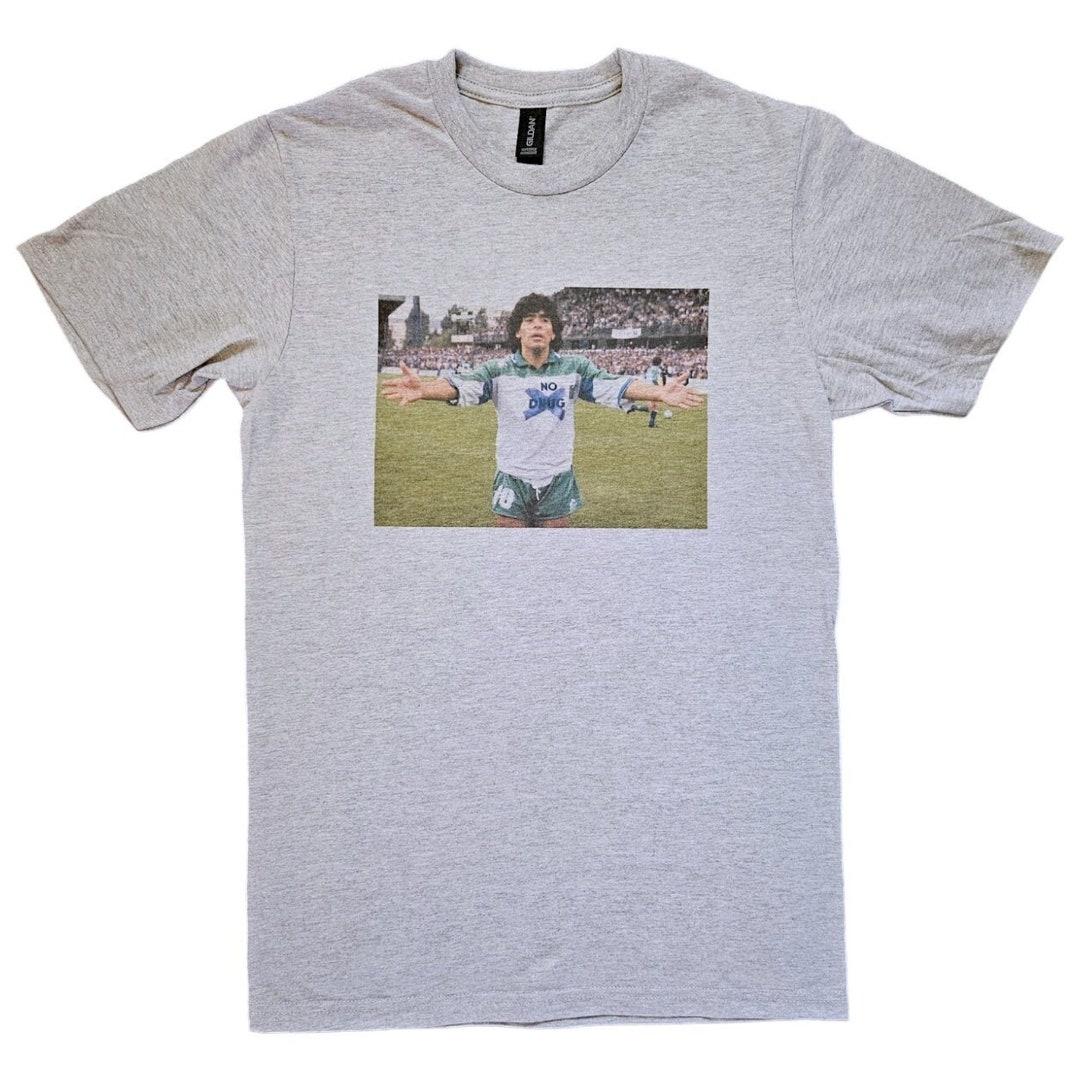 T-shirt Vintage Mano Negra Santa Maradona Années 90 - Taille XL, Neuf Jamais Porté