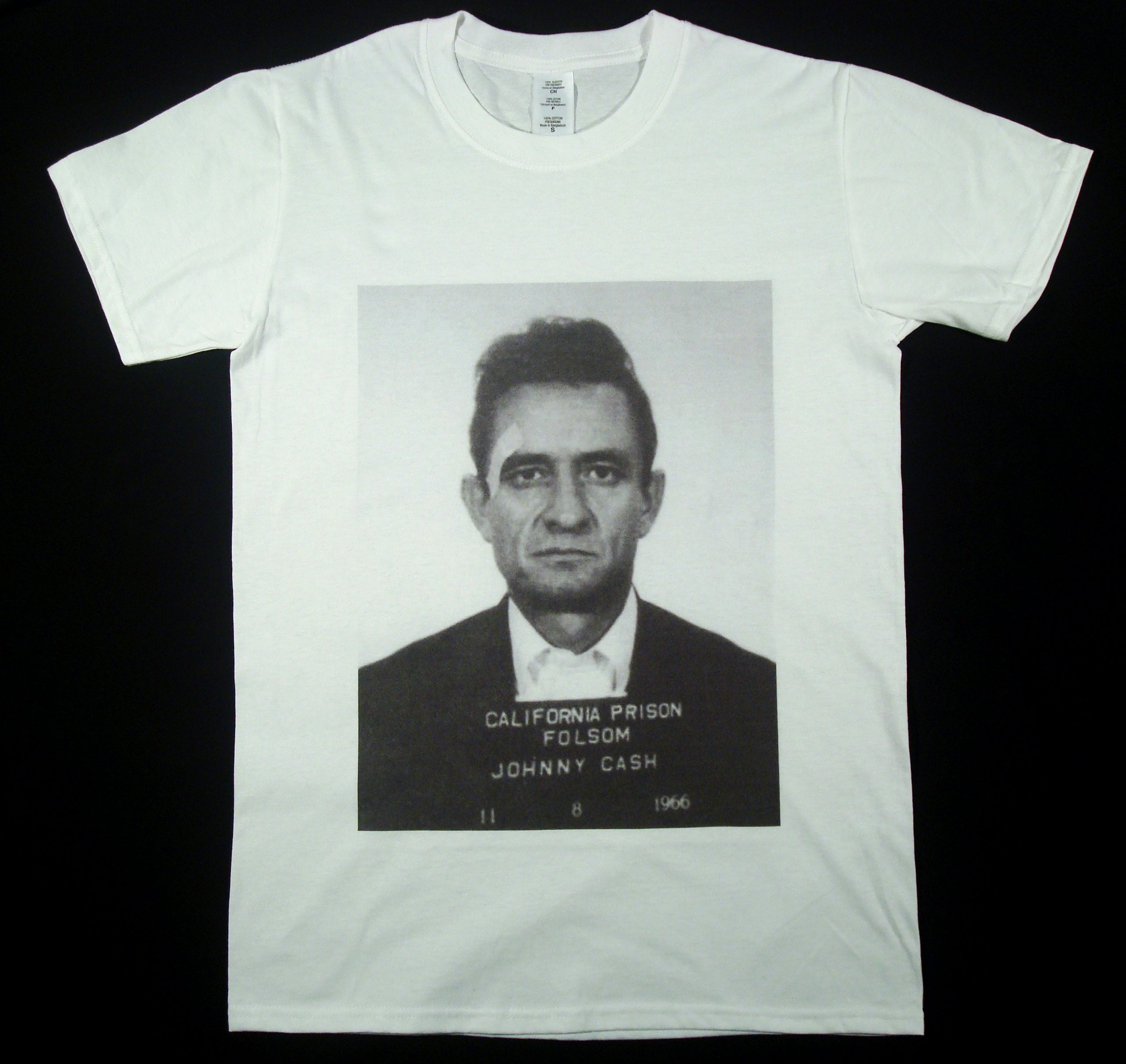 johnny cash mugshot shirt