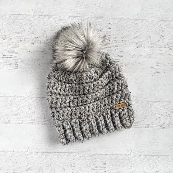 grey beanie womens