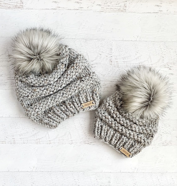 mommy and me beanies