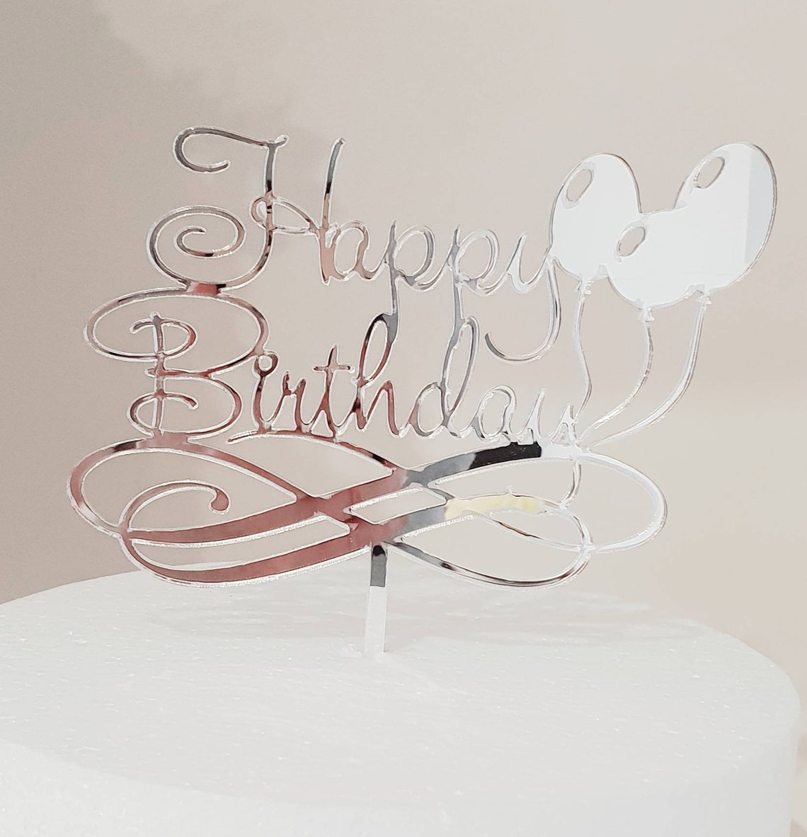 Acrylic Cake Topper Custom Cake Topper Acrylic Topper Etsy