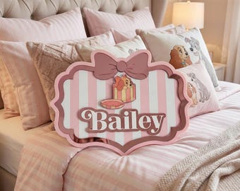 Custom Acrylic Name Sign, Nursery Decor, Baby Shower Gift