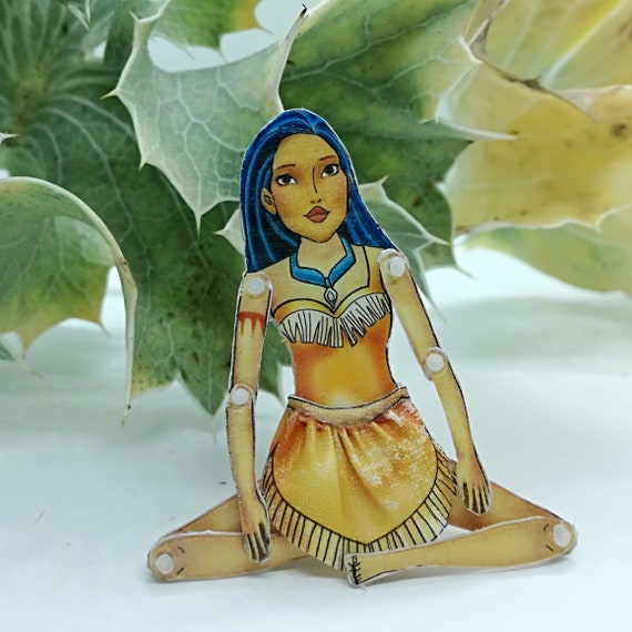 pocahontas paper doll