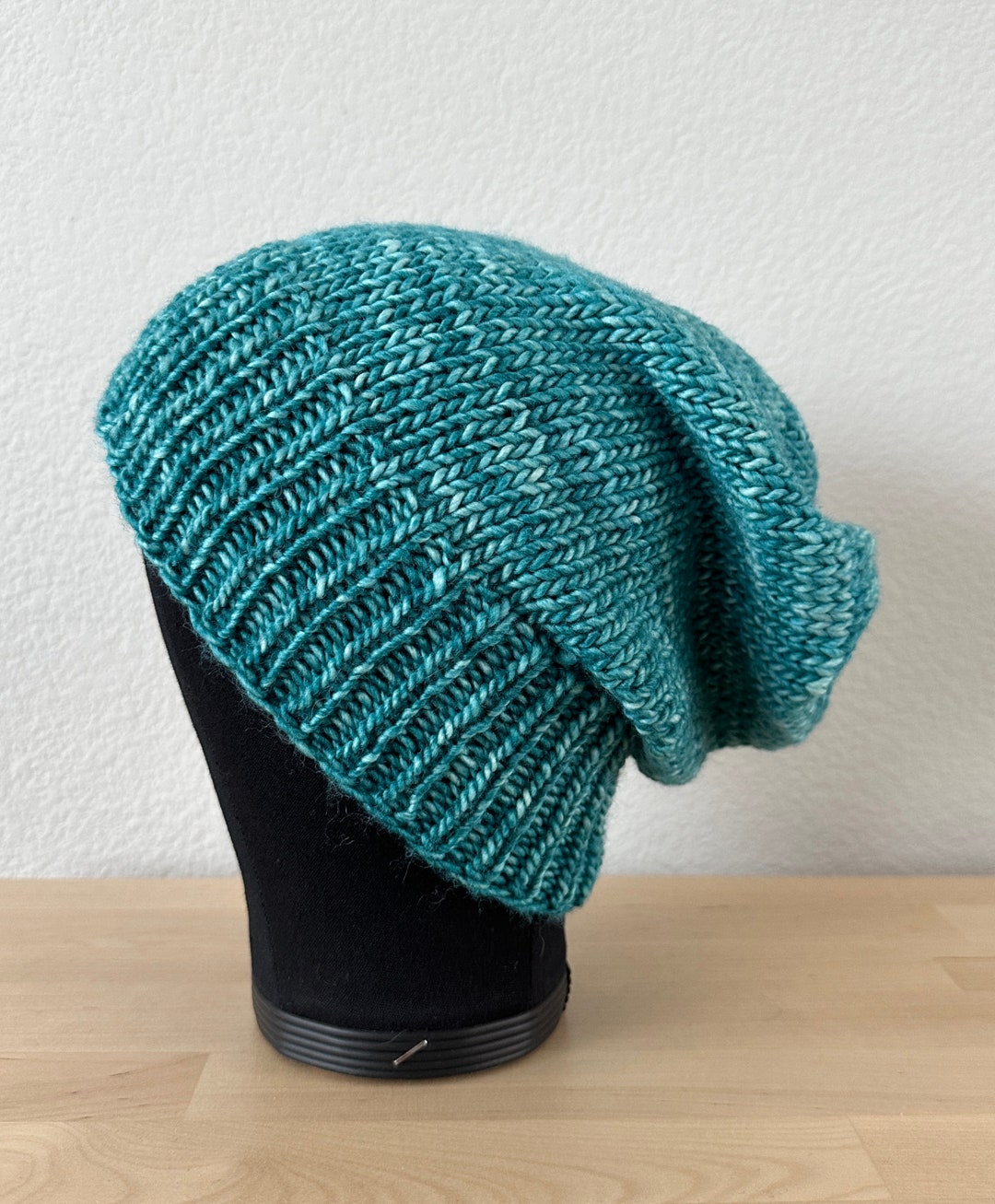 in Slouchy AND Fitted Handmade Hand Knit Luxury Hand Dyed