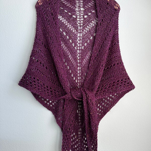 handmade wool shawl
