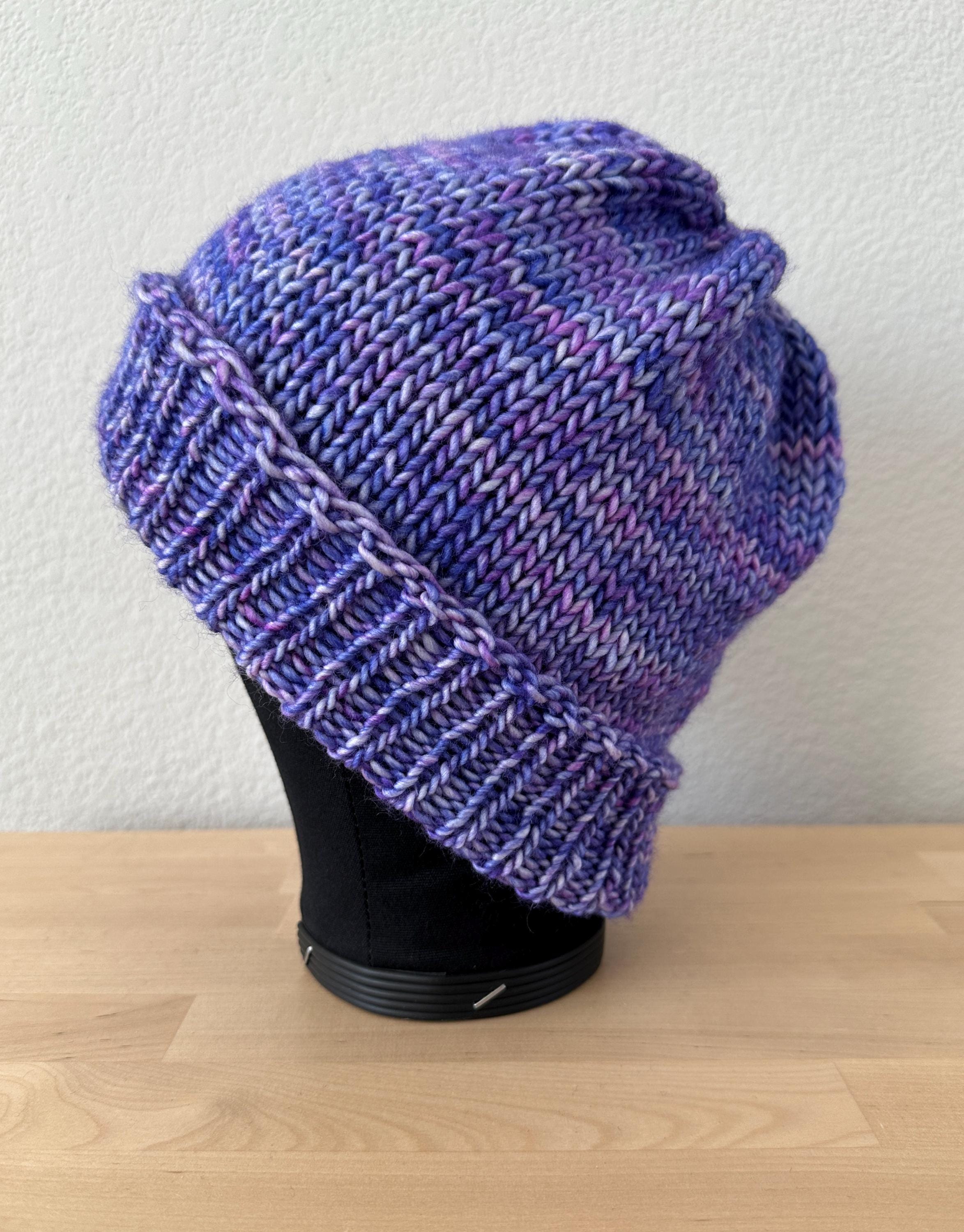 2 in 1 Slouchy AND Fitted Handmade Hand Knit Merino Wool  display picture 2