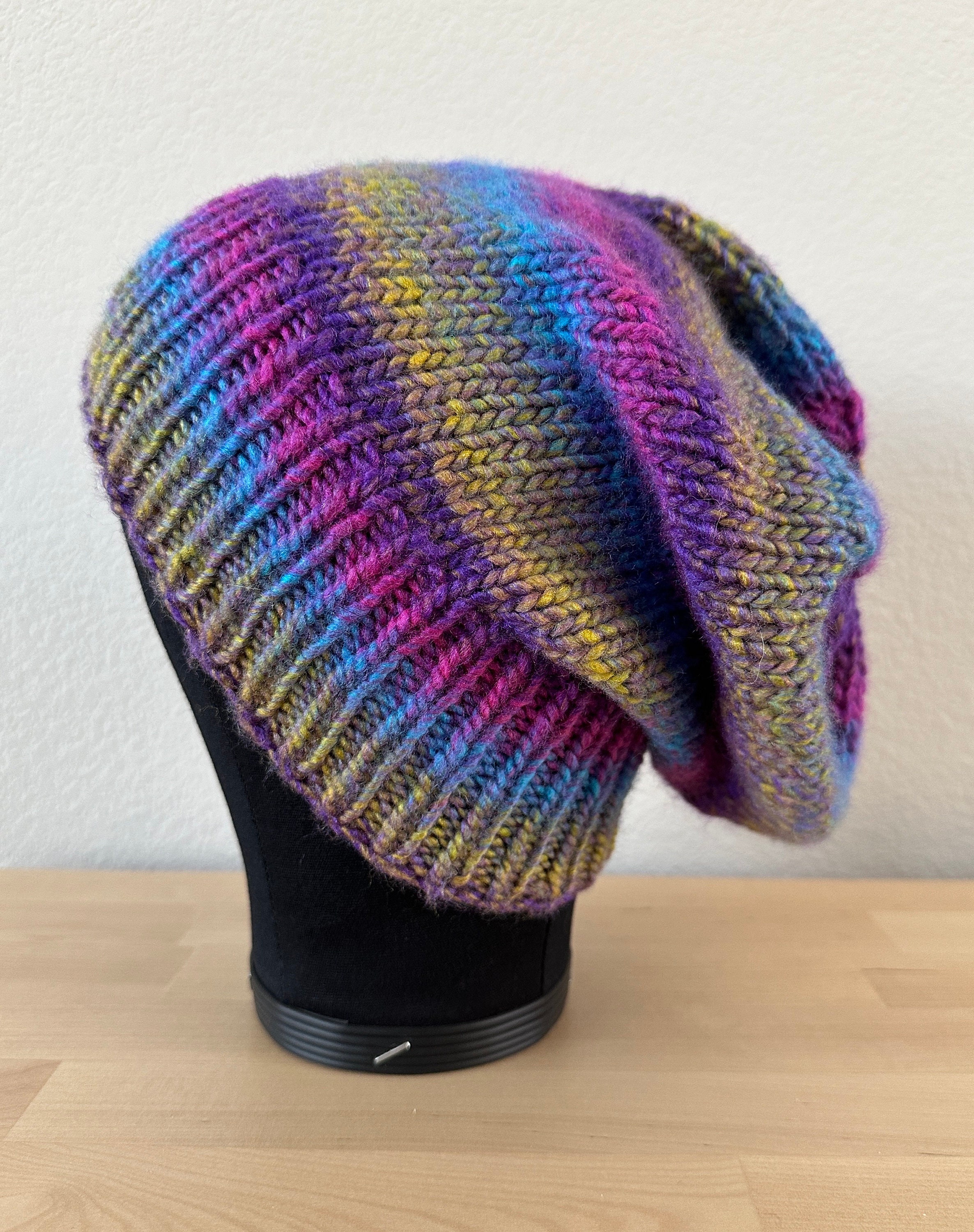 Handmade in Ireland - Super Soft Merino Wool Hat Fuschia