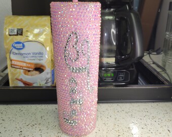 Anpassad bling-tumbler med namn