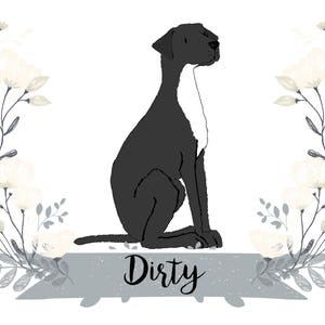 DIGITAL DOWNLOAD Custom PET Portrait image 6