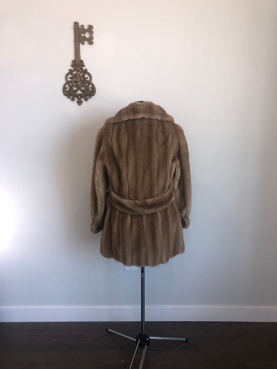 Rare Vintage 1960s Faux Fur Coat, B. Siegel Co. –… - image 3