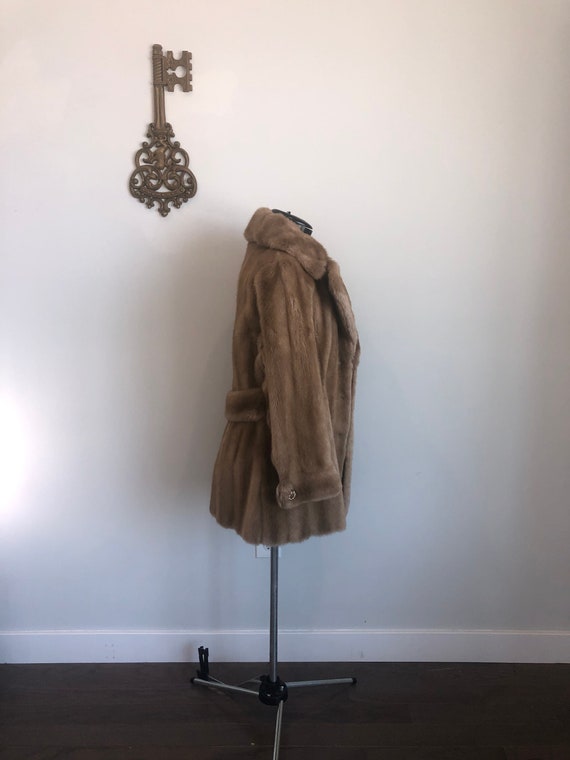 Rare Vintage 1960s Faux Fur Coat, B. Siegel Co. –… - image 2