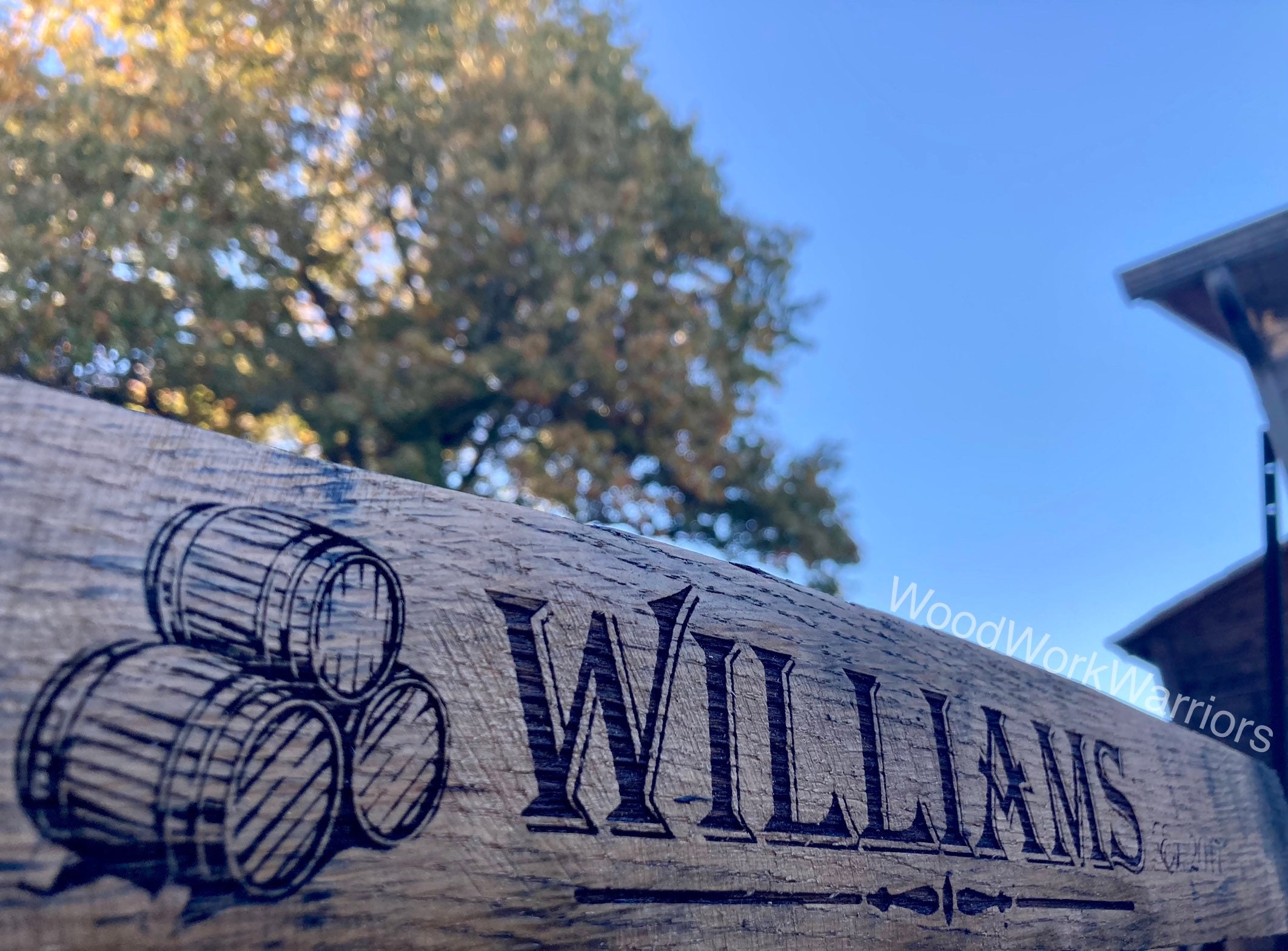 Custom Barrel Stave Barrel Stave With Last Name Personalized Etsy