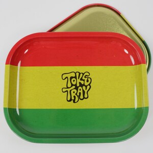 Rasta Rolling Tray - Etsy