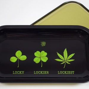 Lucky Leaf Rolling Tray