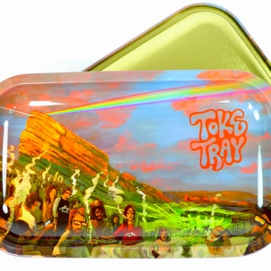Red Rocks Rolling Tray