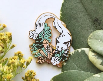 Pastel Fox Wonderland Enamel Pin