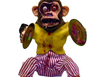 ♡monkeyページ♡ Horror Music Monkey Jolly Scary Bloody Chimp - Etsy