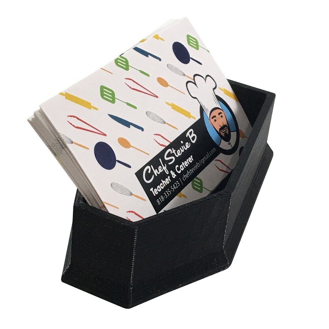 Coffin Business Card Holder Box - Etsy