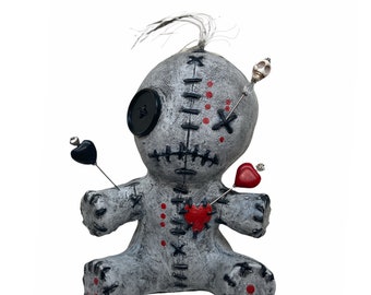 Voodoo Doll Oddity Plastic Latex Foam Horror Scary Cursed Doll