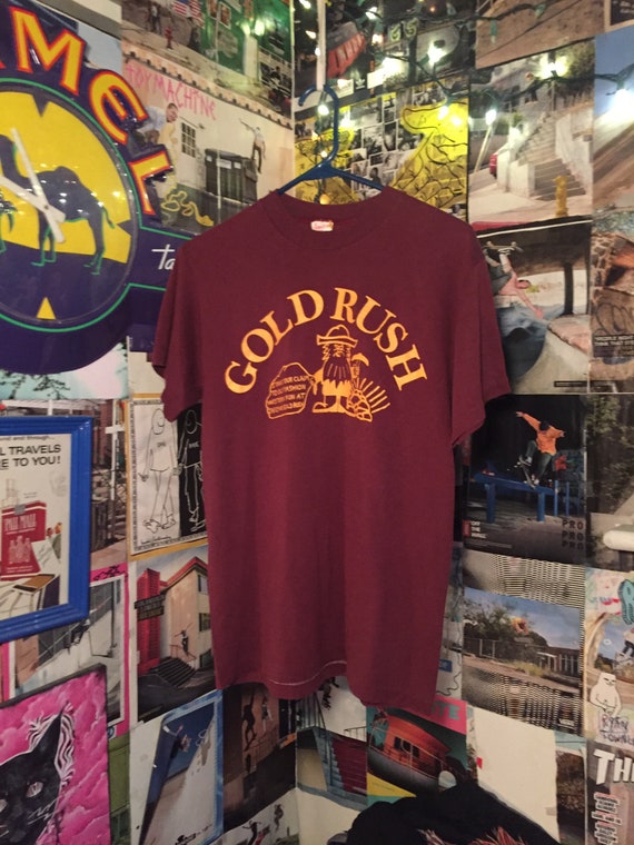 Vintage 1980’s Gold Rush T-Shirt - image 1