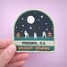 B- Grade Fresno Nightcrawler Patch, Cryptozoology Iron On Embroidery Patch 