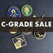 C- Grade Enamel Pin SALE 