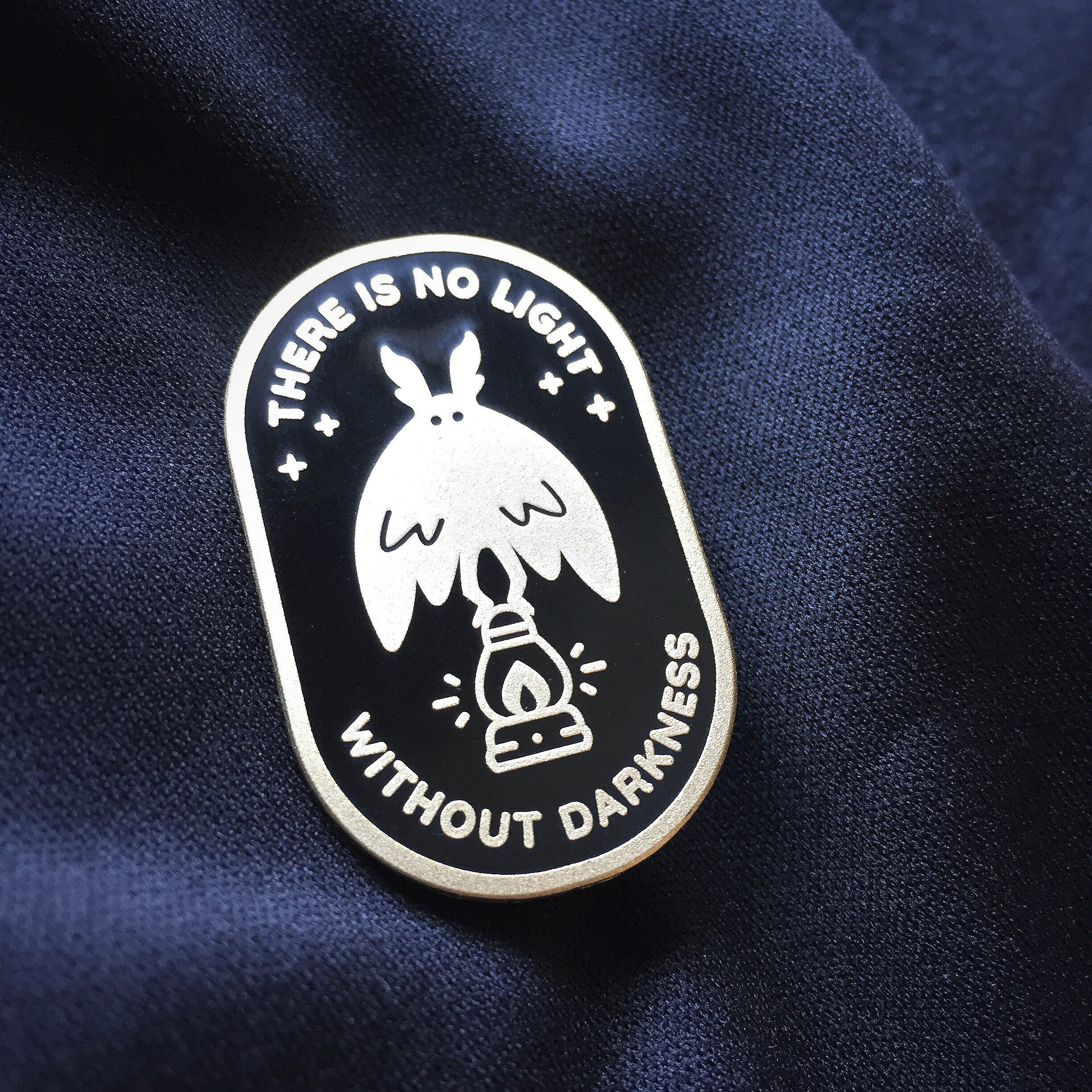 IMPERFECT B-GRADE | Mothman Enamel Pin, Lapel Pin Cryptid