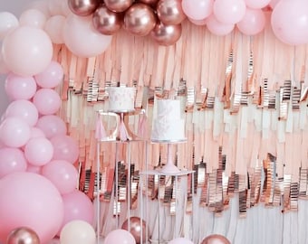 Pink And Rose Gold Balloon Arch Kit, Balloon Arch Kit, Rose Gold Wedding, Baby Shower Decor, Birthday Decorations, Venue Decorations