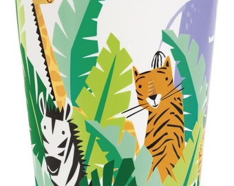 Party Animals Paper Cups Safari Jungle Party Animal Party Tableware Boys Birthday Party Wild One Wild Two Birthday Party Cups