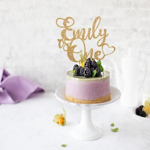 Personalised Birthday Cake Topper, Any Age and Name Cake Topper, Custom Cake Topper, First Birthday Cake Topper, Personalised Birthday