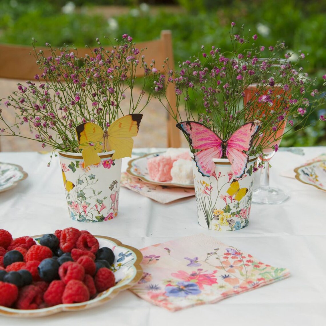 12 Truly Fairy Paper Cups With Butterfly Detail Fairy Party - Etsy UK