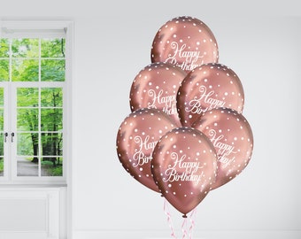 Decorazione 59°compleanno donna Rosegold Set decorazione festa 59°compleanno ,decorazione compleanno donna 59 anni, decorazione donna 59°compleanno 59° compleanno ragazza donna Numero 59 Palloncini