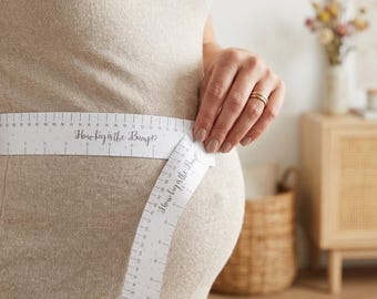 Messen Sie das Beulen-Babyparty-Spiel, neutraler Boho Party Spaß