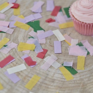 Seidenpapier Konfetti Umschläge, mehrfarbige Seidenpapier Konfetti, Hochzeitskonfetti, Tischdekoration, Hochzeitskonfetti, Party Konfetti