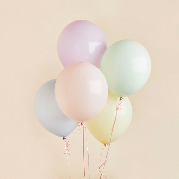 Balloons pastel deals