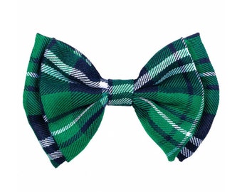 St. Patrick's Day Plaid Bow Tie Green Fancy Dress Up St Patrick's Outfit Costume Accessory