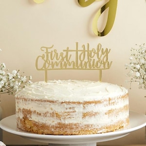 Erstkommunion Cake Topper, Kommunion Cake Topper, Kommunion Tortendeko