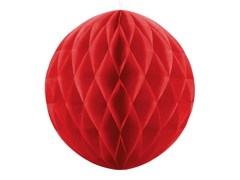 Birthday Decorations Red Honeycomb Paper Decoration Valentines Day Decor Wedding Decor Party Decorations Baby Shower Decoration