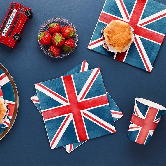 Union Jack Paper Napkin Union Jack Paper Napkin