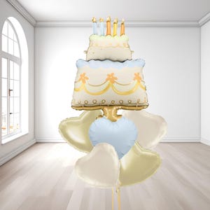 Wedding Bliss Balloon Set, Wedding Balloons | Elegant Engagement or Wedding Decor| Anniversary Celebrations, Proposal Setups