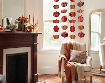 Pumpkin Hanging Decoration 5m Autumn Party Decor